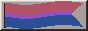 still waving bi flag on a button background